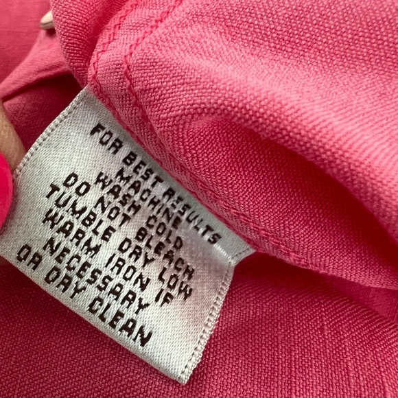 Peter Millar Coastal Linen Button Down Shirt Size XL - Picture 5 of 6